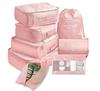 8 Pcs Packing Cubes Set, Waterproof Travel Luggage Organizer Bags, Multi-Size Clothes Underwear Shoe Storage Packing Cubes