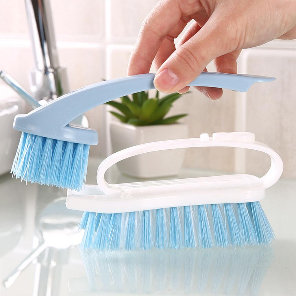 2 in 1 Cleaning Brush Multifunctional Handheld Removable Scrubbing Brush Gaps Brush Scrubber Shoe Brush