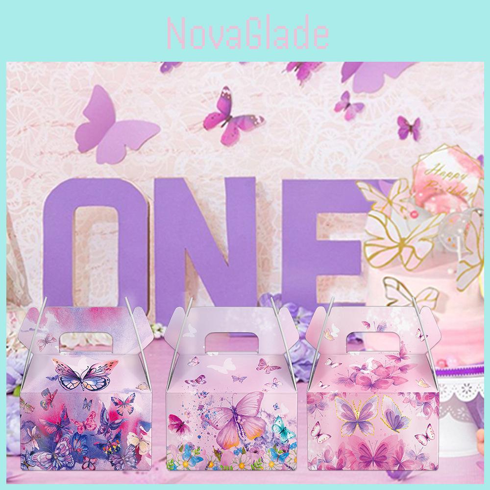 Butterfly Gift Handheld Paper Box For Party Decorations With Paper Material Ideal For Valentines Day