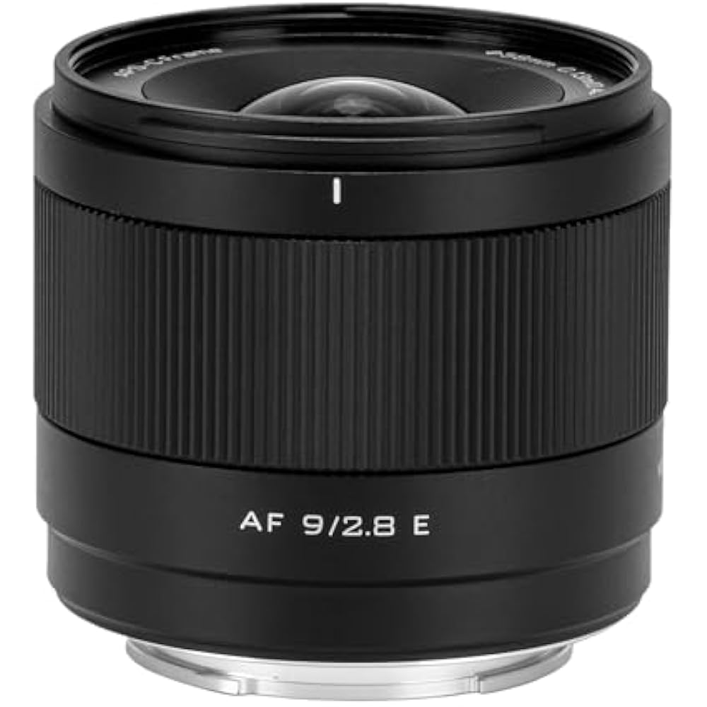 VILTROX AF 9mm F2.8 E Lens Compatible with Sony E Mount Ultra Wide Angle APS-C Size Interchangeab...