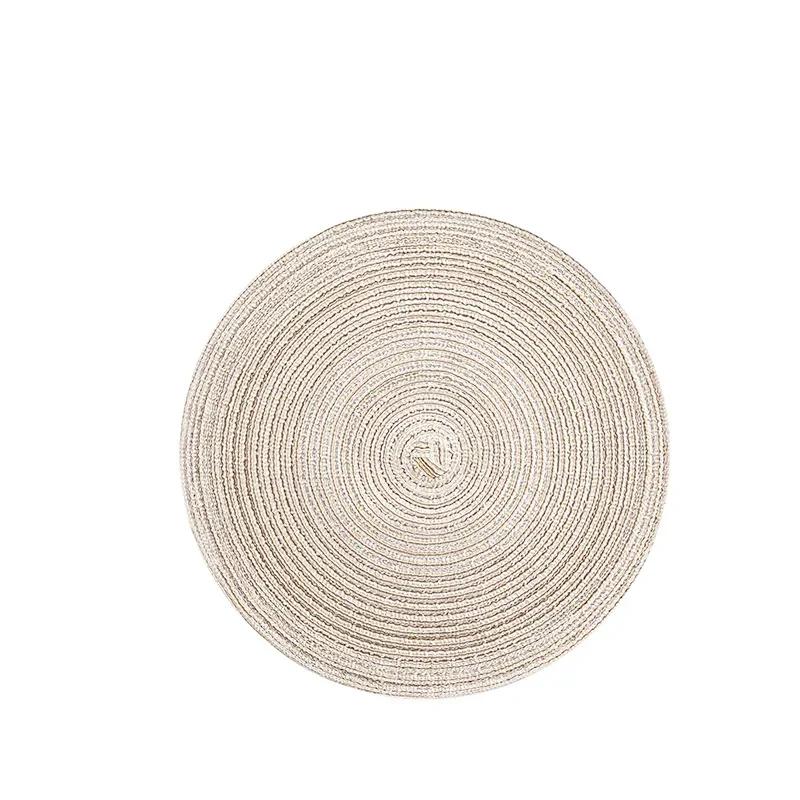 Table Placemats for Table Mat Ramie Insulation Pad Placemats Linen Non Slip Table Mats Home Decoration Pad Coaster