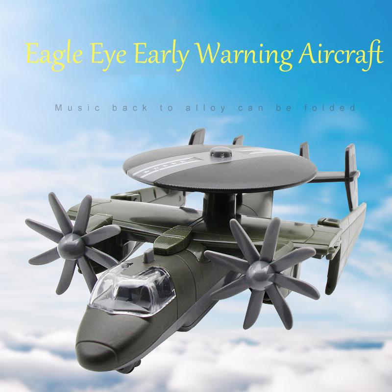 1/72 Scale Model Aircraft Military Eagle Eye for Early Warning Aircraft Model Diecast Alloy