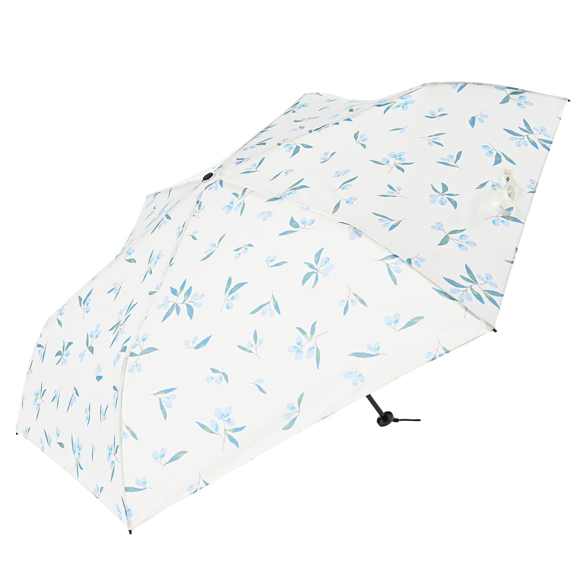 Стильный складной зонт Nifty Colors, Оливковый Карбон, Легкий Мини 55, 1810OF