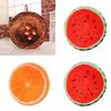 16" Fruit Design Couch Chair Pillow With Removable Cover And Soft Cushion