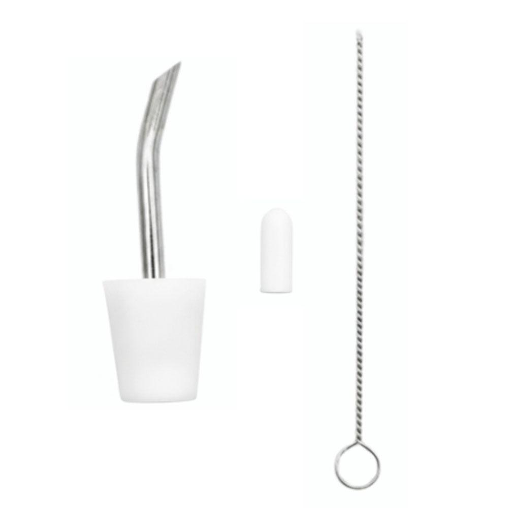 1 Set Stainless Steel Kettle Spout Long Narrow Spout Accurate Water Filling Coffee Pot Spout Extended Spout белый