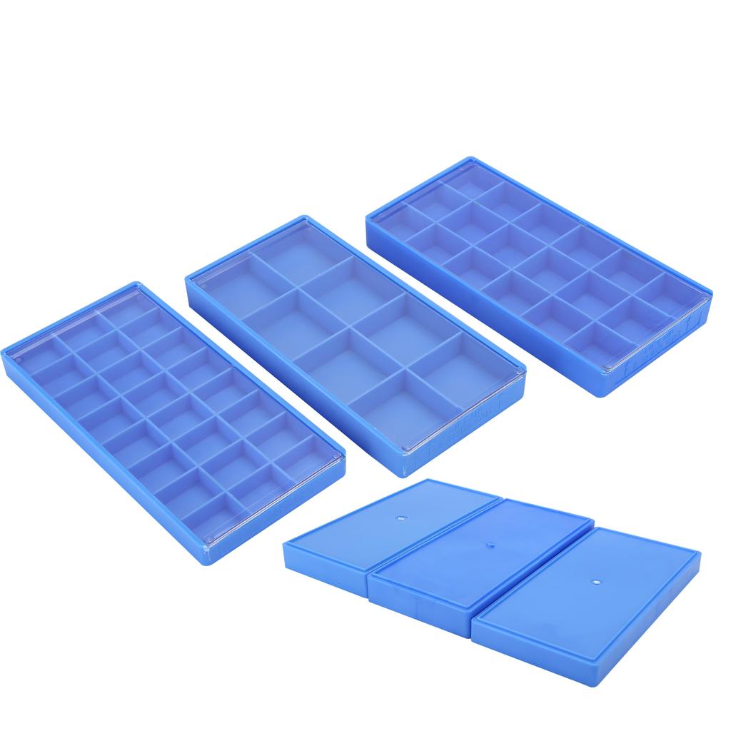 Parts Storage Box Compartment Watch Parts Organizer Plastic Beads Earring Container
