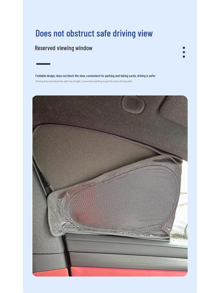 Xiaomi SU7 Dreifach geschützter Hitzebeständiger Undurchsichtiger Auto-Sonnenschutz