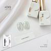 KaSi UV Gel Nail Polish - Autumn/Winter Pure Translucent Nude, Large Capacity, One Bottle One Color.