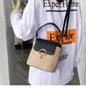 SCIONE Small Small Bag Women's Straw Woven Bag Wild Chain Single Shoulder Messenger Bag