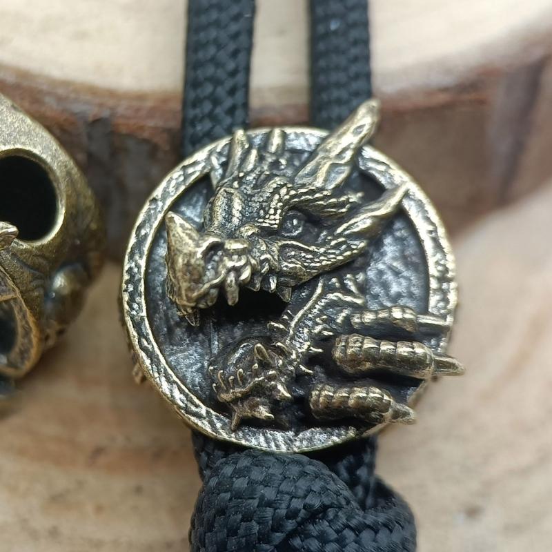 Stylish Brass Dragon Pendant Multi Functional Tool And Jewelry For DIY Enthusiasts And Outdoor Activities