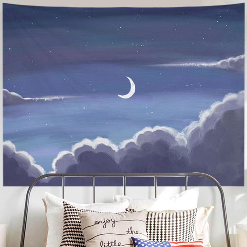 Oil Painting Scenery Tapestry For Boys Girls Adult Dorm Room Decoration Aesthetic Tapestry Wall Tapestry Soft Wall Hanging