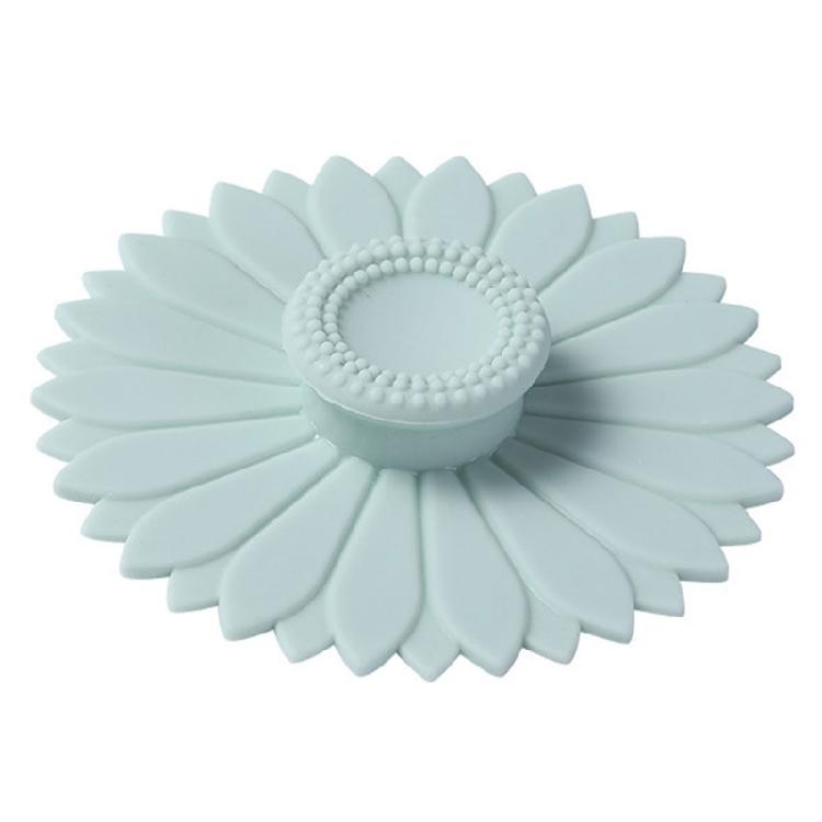Sunflowers Silicones Cups Cover Dustproof Airtights Cups Lid for Ceramic, Glass Cups