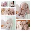 Adorable Long-haired Plush Bunny Toy For Kids 35cm And 50cm Sizes Available