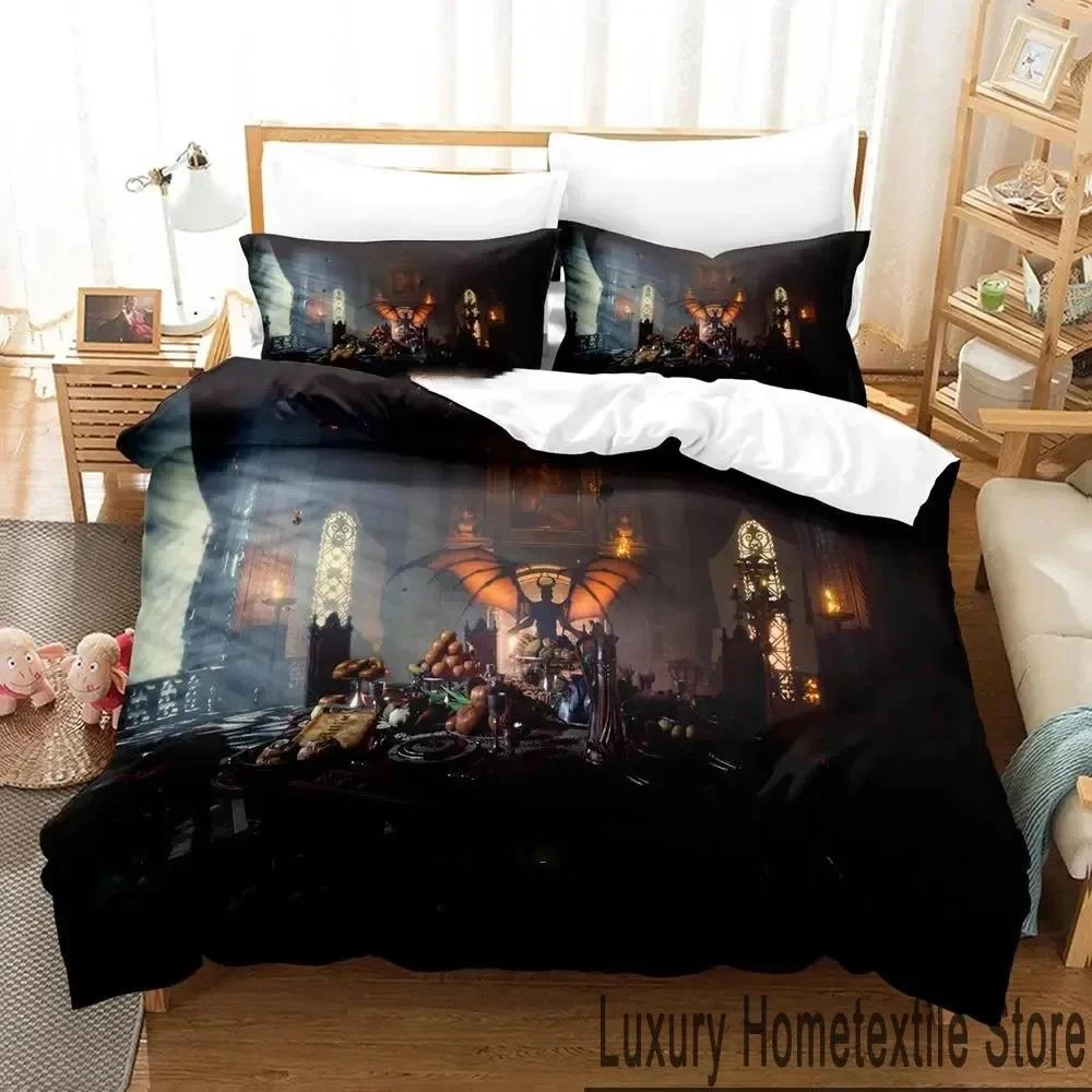 3D Design Printed Design Baldurs Gate 3 Game Bed Ensemble Boys Girl Twin Size Queen Size King Dimension Size Bedspread Cover Pillowcase Bed Boys Adult