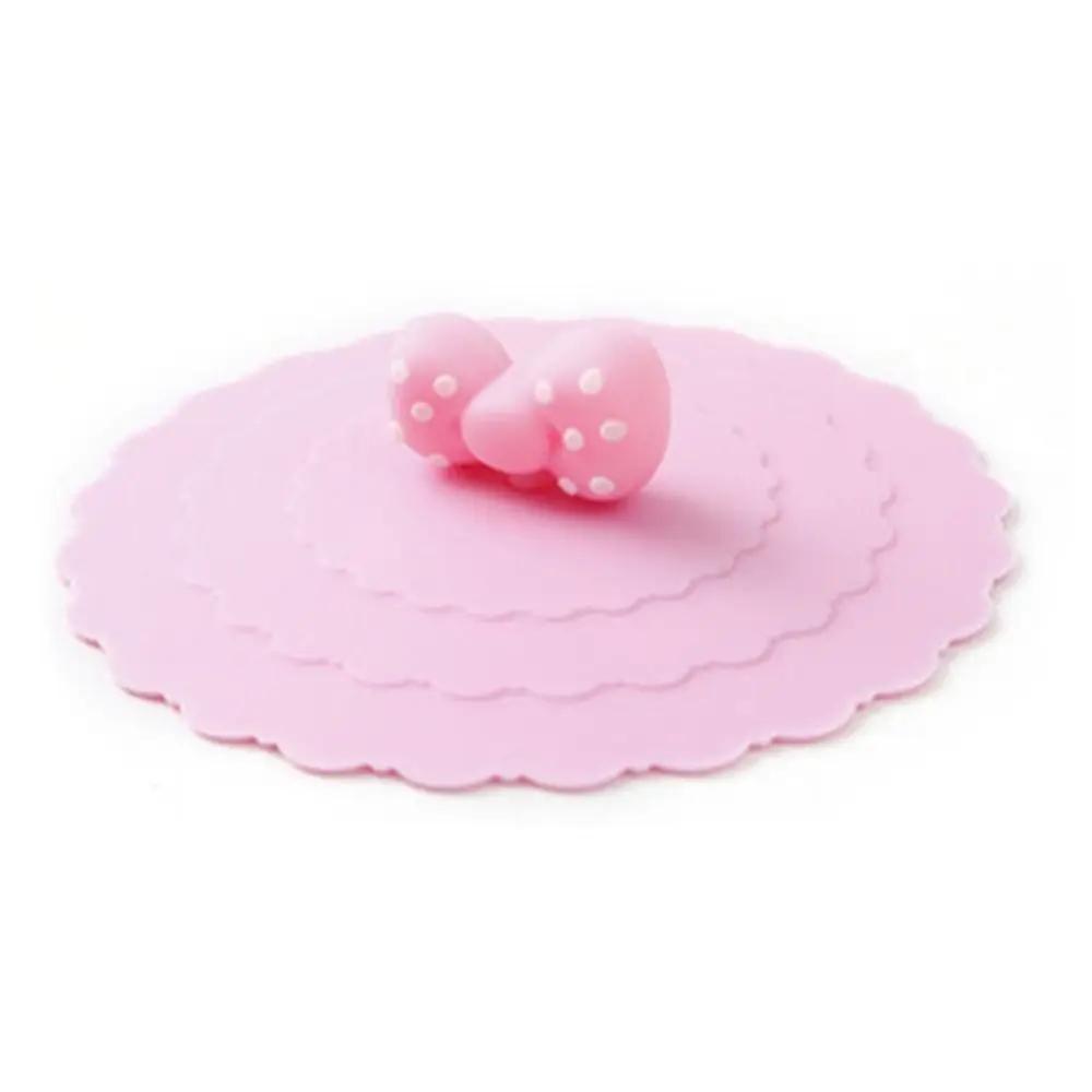 Heat-Resistant Silicone Tea Cup Cover 1Pc Reusable Cartoon Sealed Dustproof Leakproof Lid Tool