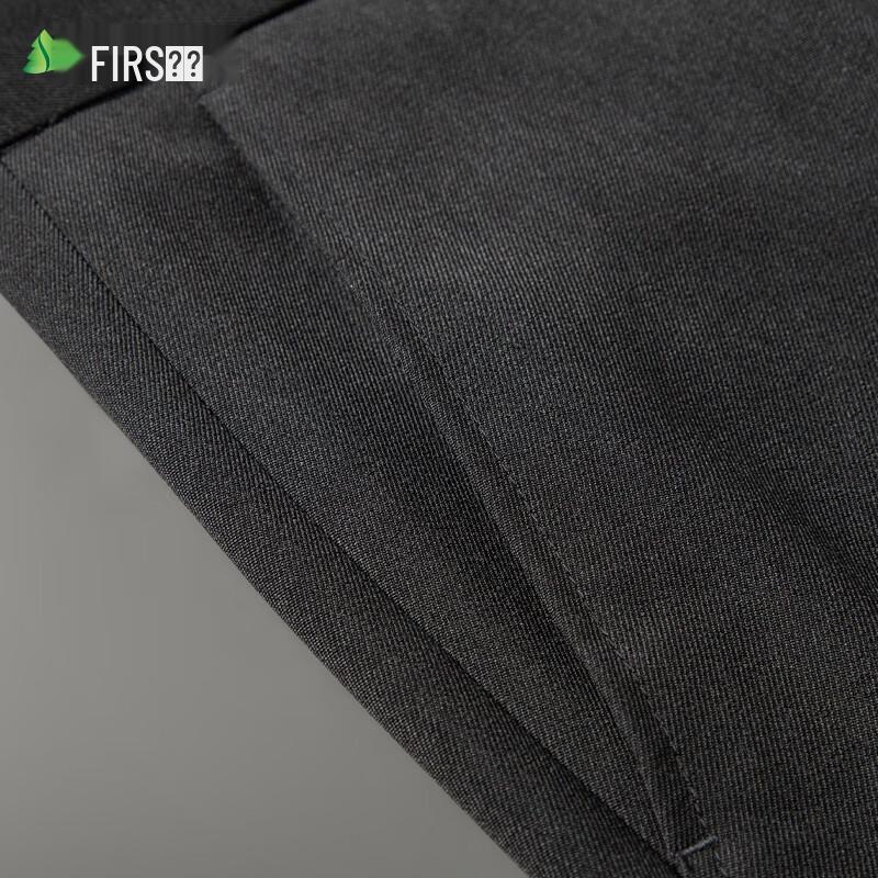 Men's Wrinkle-Resistant Straight Fit Dress Pants