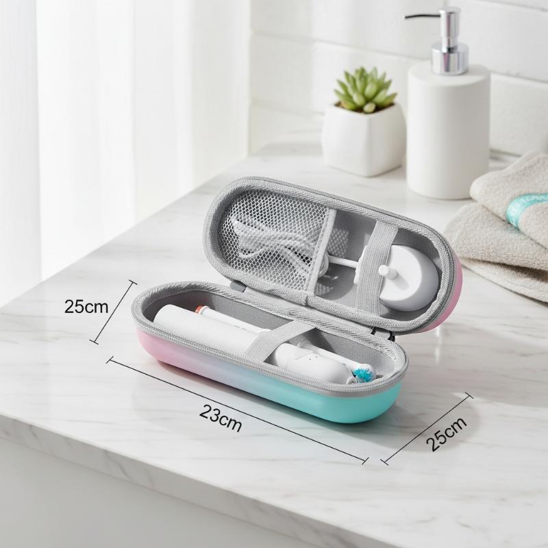 Portable EVA Electric Toothbrush Storage Case Travel Holder Waterproof Dental Tools Carrying Hard Case Protective Shell