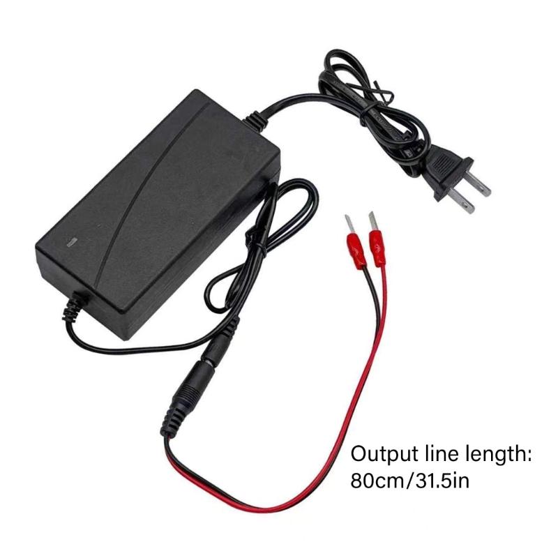 Ersatz 21V Akku-Ladegerät Netzteil zum Aufladen von Werkzeugakkus mit 80 cm Kabel und rundem Stecker für Werkstatt Garage täglichen Gebrauch