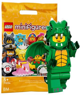 LEGO Minifiguren Serie 23 Grüner Drachen Kostüm [71034-12]