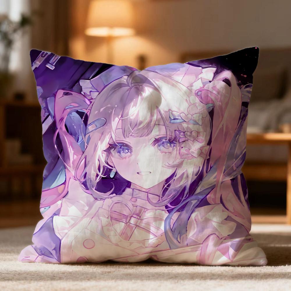 Hot N-NNEEDY GIRL OVERDOSE Cushion Cover Soft Washable Pillow Case Multi-Scene for Couch Bed Travel Office Use