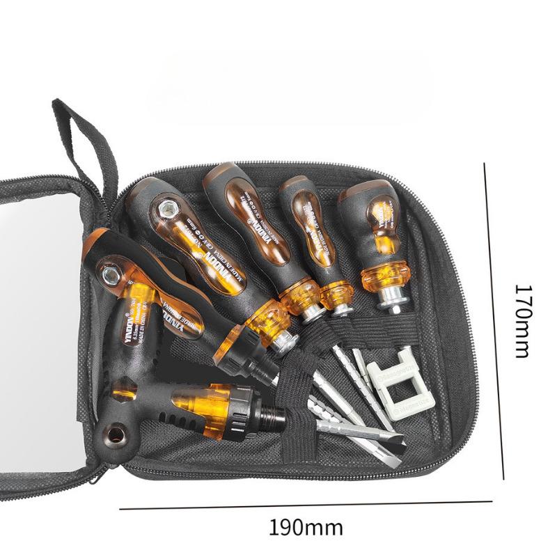

7pcs Household Multi Purpose Screwdriver Set Portable Home Repair Disassembly Tool Kit for Product Repair Daily DIY Assembly