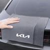 Car Wash Towel Emblem Accessory For Kia GT-Line Sportage Ceed Rio Picanto Sorento Soul Cerato Venga Forte K9 Cadenza Optima Selt