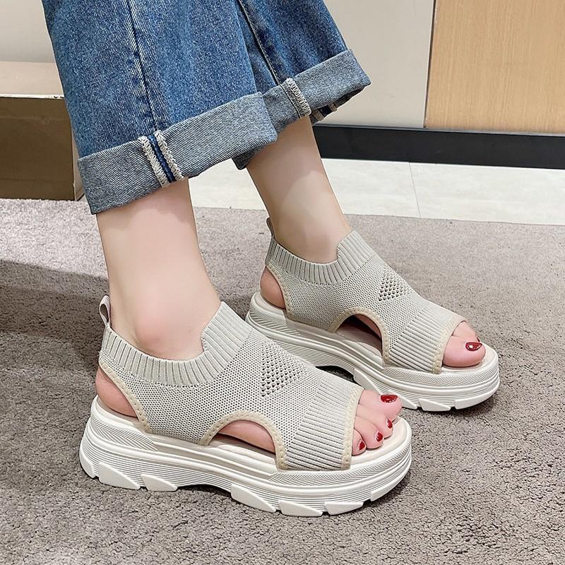 High Heel Casual Wedge Evening Sandals