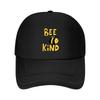 Bee Kind Baseball Cap Fishing Caps Man Beach Outing Cute Designer Hat Boy Child Women's