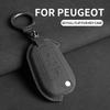 Custodia Cover Guscio in Camoscio per Chiave Auto a Flip per Peugeot 208 308 408 508 2008 3008 4008 5008 per Citroen C3 C4 CACTUS C6 C8 Accessori