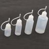 12pcs Leak proof Dropper Bottles Squeeze Bottles With Stainless Steel Tips For Skincare Reusable