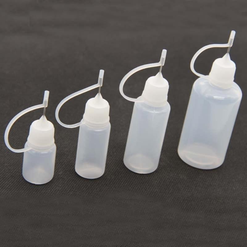 12pcs Leak proof Dropper Bottles Squeeze Bottles With Stainless Steel Tips For Skincare Reusable