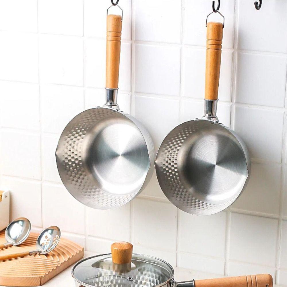 Stainless-Steel Snow Pan Non-Stick Stew Pots Household Soup Pot  Noodles