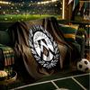Udinese-Calcio Crest Design Throws Blanket Flannel Blankets Plush for Couch Bed Gifts for Men Women Travel picnic blanket Christmas fan gifts