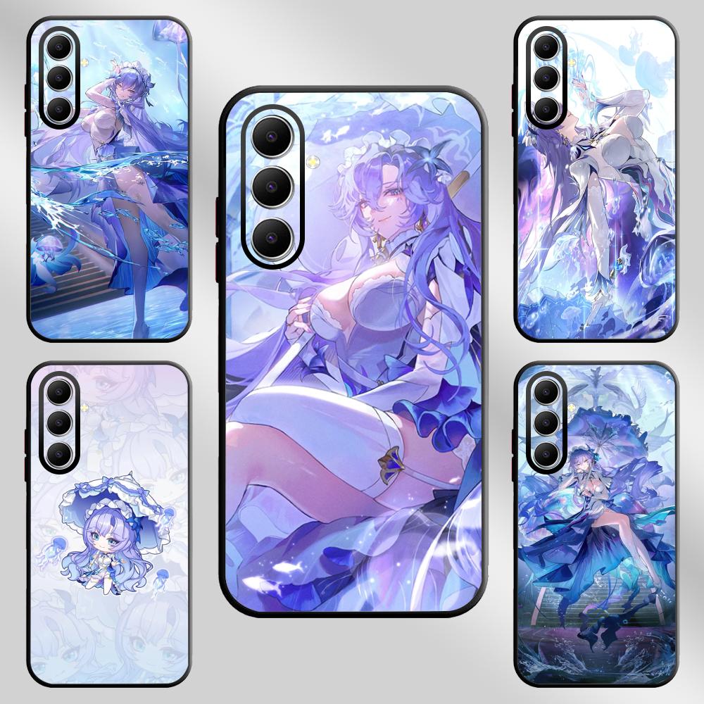 Cantarella beauty game girl pattern Phone Case For Samsung Galaxy S25 S24 S23 S22 S21 S20 Plus Ultra Note20 Soft Black