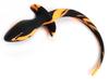 Dog Tail Plug Dog Tail 7.5 X 3.1cm Black-Orange - Kinky Puppy - Puppy Play, Tail Dildos