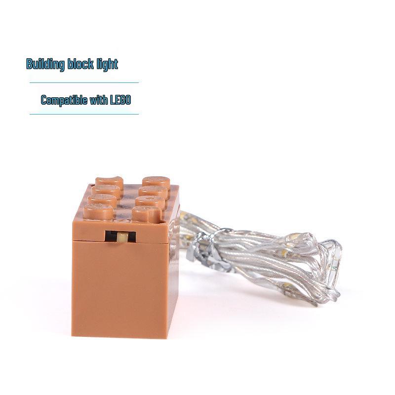 

Совместимые с Lego светодиодные гирлянды для рождественской елки с датчиком движения и пультом дистанционного управления