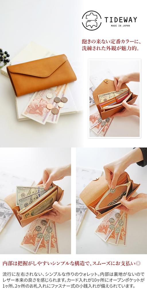 Tideway Damen-Langbörse, Schokolade, TW-T2144-CH