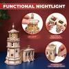 Ugears Split Rock Lighthouse Puzzle Wooden Craft Model No Glue or Tools Required - -