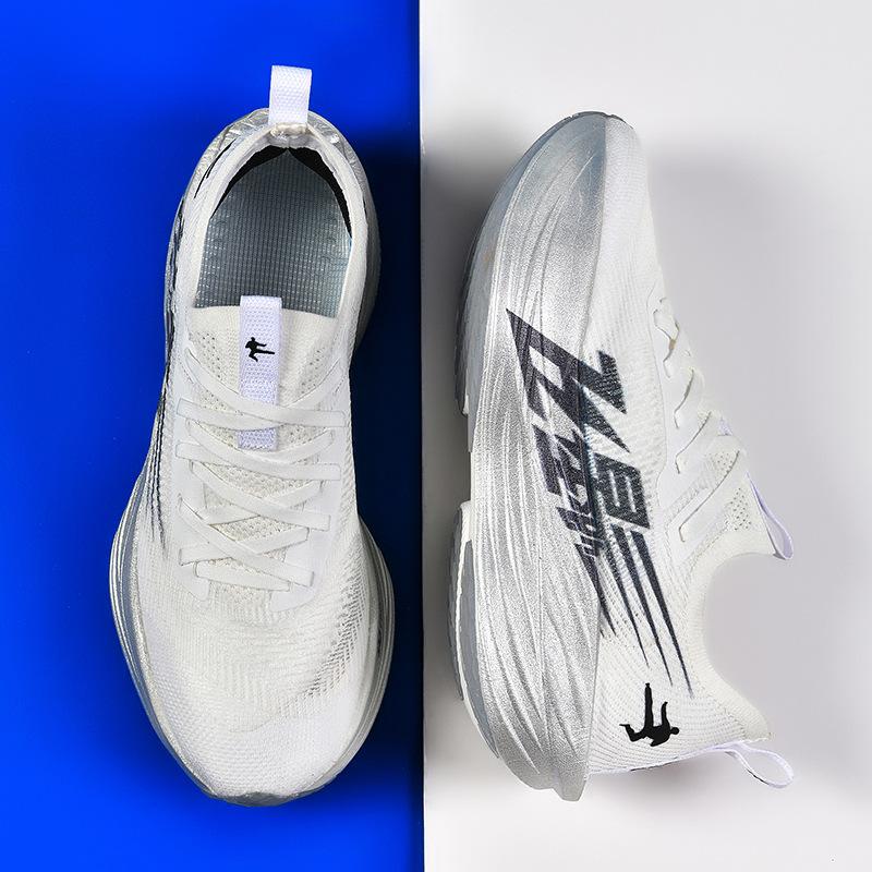 

The new Jaka really explodes the full palm carbon plate elastic running shoes, pink middle school students physical education class long-distance 44