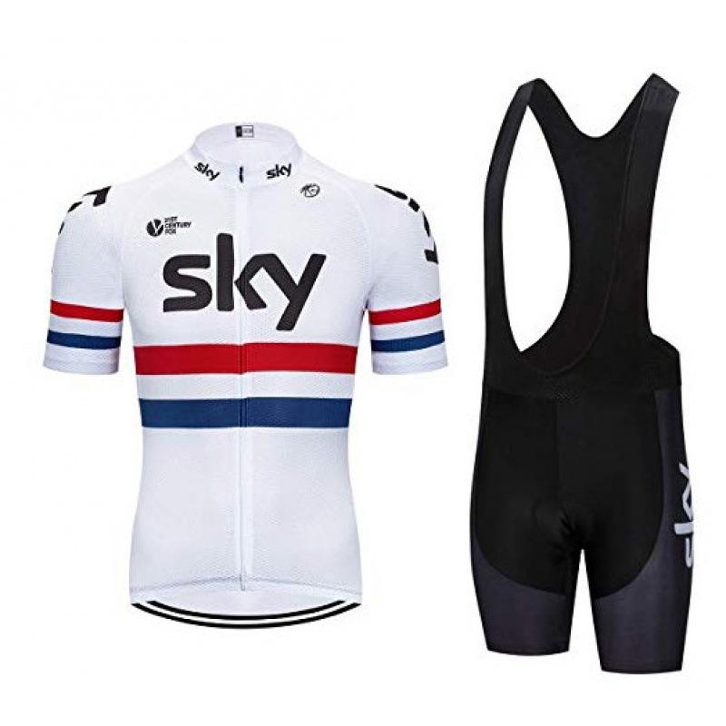 Outdoor cycling suit Tour de France cycling suit short-sleeved summer suit men's road bike mountain bike cycling shirt breathable