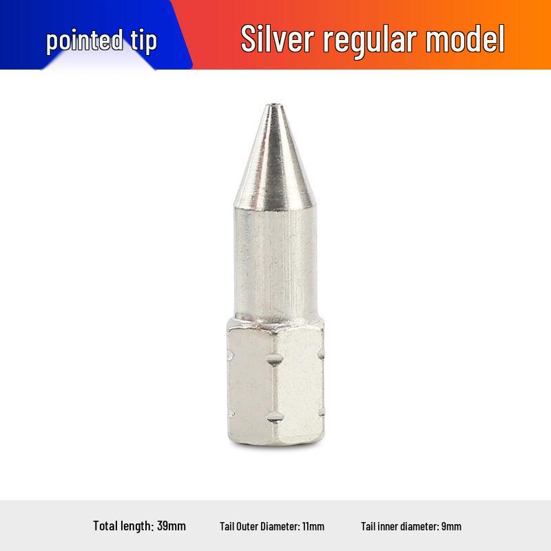 

Pneumatic and Manual Grease Gun Nozzle Tip - Flat and Pointed Explosion-Proof Design.