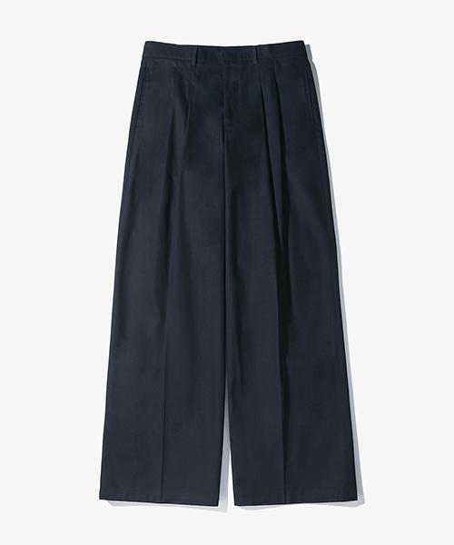 RANGT Wide Chino Pants Navy