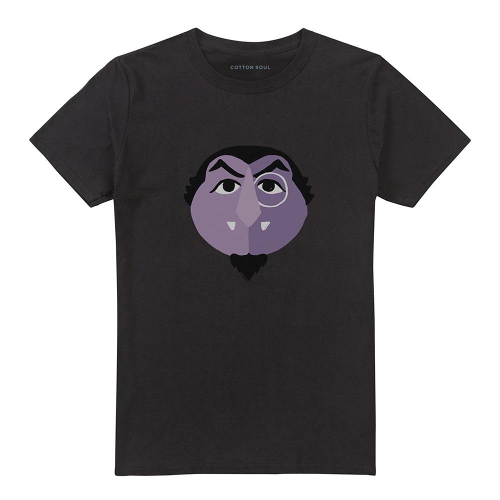Sesame Street Unisex Adult Count von Count T-Shirt