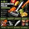 Sharp Kitchen Peeler Bar 4 In 1 Fruit Potato Peeler High Quality Cucumber Carrot Grater  Kitchen