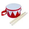 Children's Drum Hand Percussion Wooden Rhythm Toy with PVC Membrane for The Development of