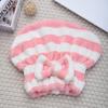 1pcs Dry Hair Towel Quick-Drying Hair Cap Shower Cap for Women Striped Pattern Super Absorbent Bath Accessories Hair Bonnets