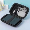 Stylish Eva Headphone Data Cable Storage Hard Drive Bag Simple Portable Charger Headphone Zipper Box