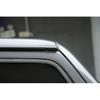 Short Rain Driverter Rain Gutter for Jeep Wrangler JL JT 4XE 2018 2019 2020 2021 2022 2023 2024 Roof Hard-Top ABS Rain Groove Diverter Exterior