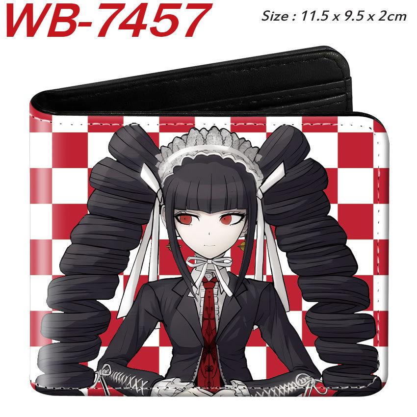 Danganronpa Anime Foldable Leather Wallet Short Purse