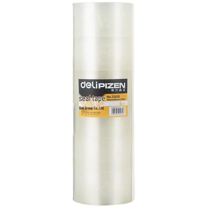 Deli High-Quality Transparent Packaging Tape